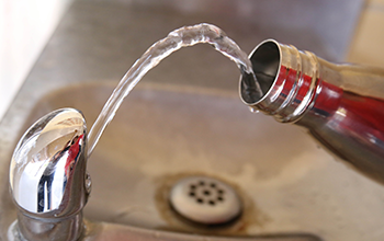 a photo of refill station